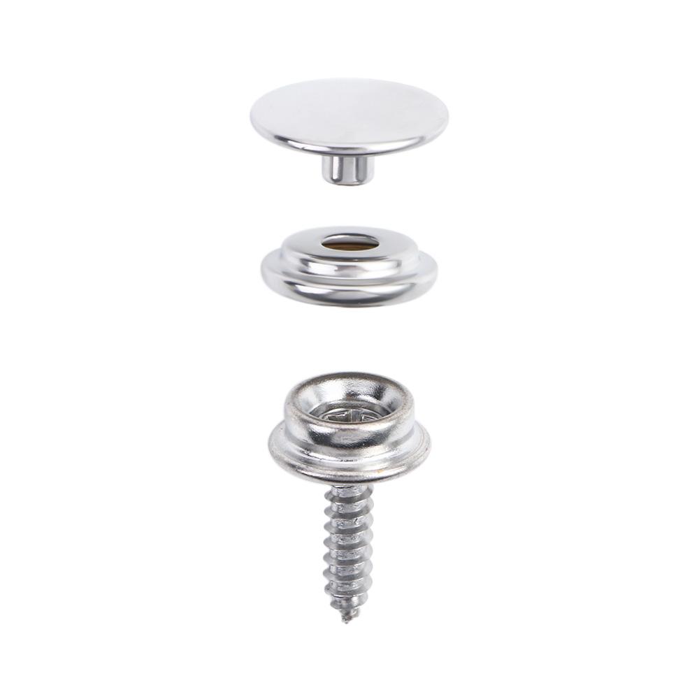 Marine Yacht Sockets Buttons Tapping Snap Fastener Kit Snap Fastener Screw Kit Canvas Cover Tools