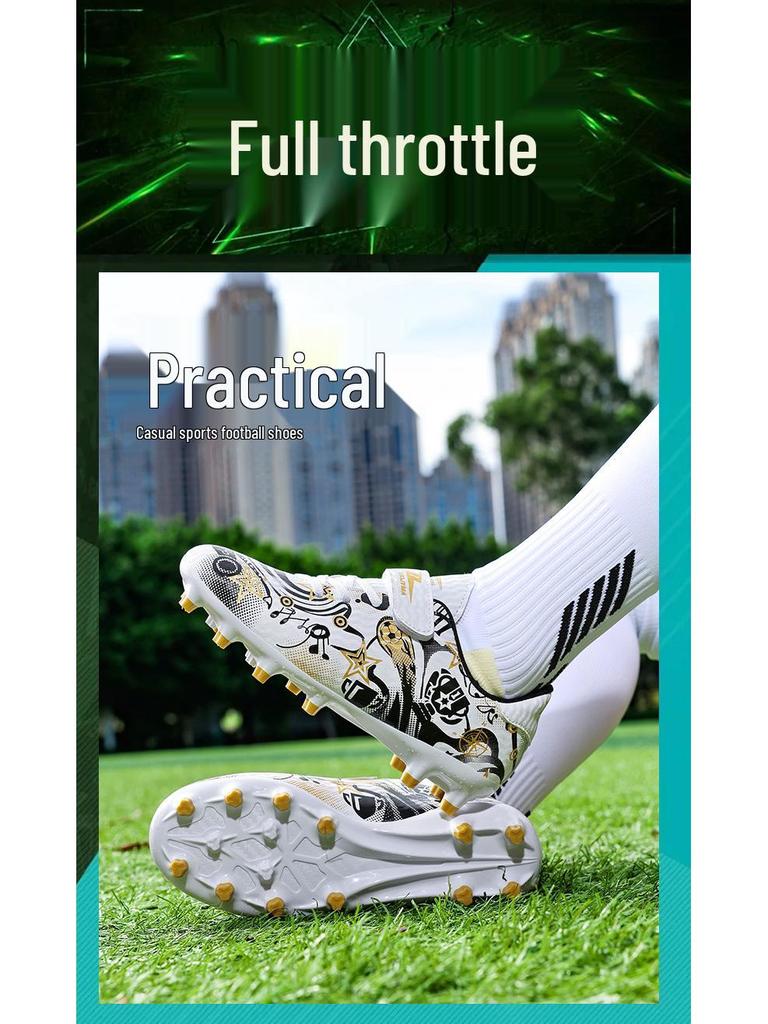 Kids Football Shoes with TF and AG Studs for Boys and Girls - Primary, Middle & Big Kids Training Shoes