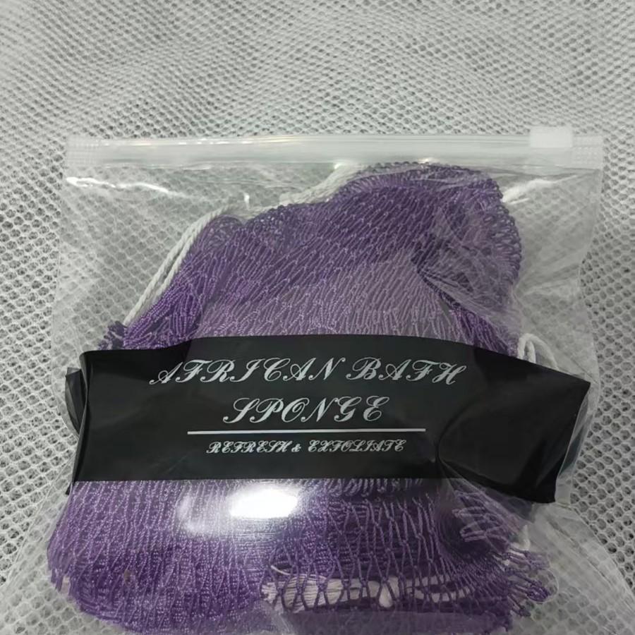 Universal Exfoliating Towel & Foaming Net: 2-in-1 Back Scrubber for Men and Women, Perfect for Saunas and Baths