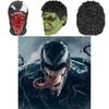Masque Cosplay Personnage Avengers Latex Accessoires Halloween Pour Venom Hulk Et Catwoman