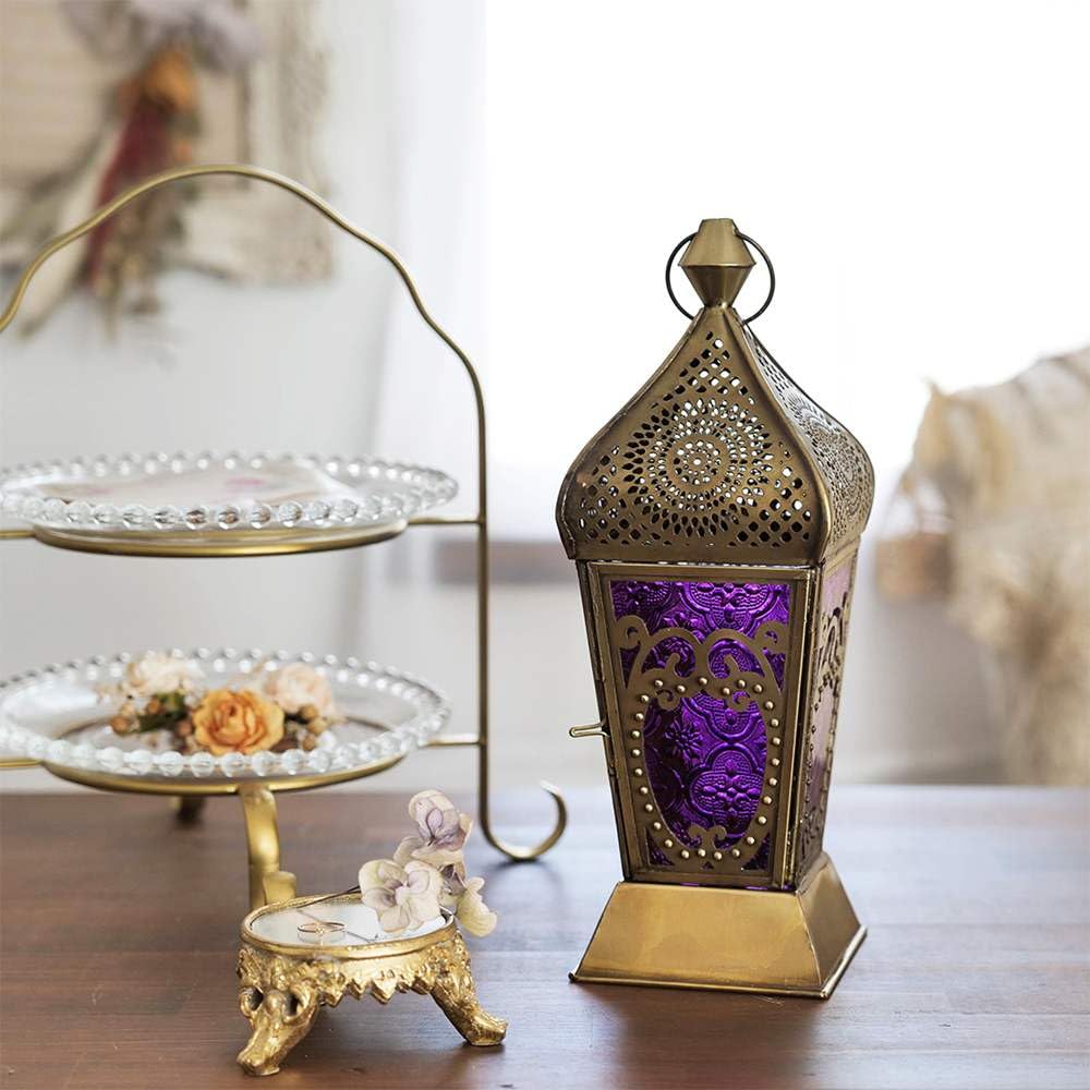 Tomo Corporation Moroccan Lamp M Sun Purple