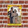 Havana Frida Roostertail Bar Metal Tin Sign Retro Tin Wall Art with PreDrilled Holes Perfect for Home Garage Cafe Bar