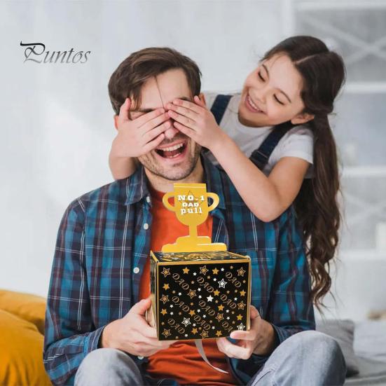 Boîte Cadeau à Argent Pop-up - Tirelire Surprise Pour Anniversaire - Cadeau Original Garçons/Filles