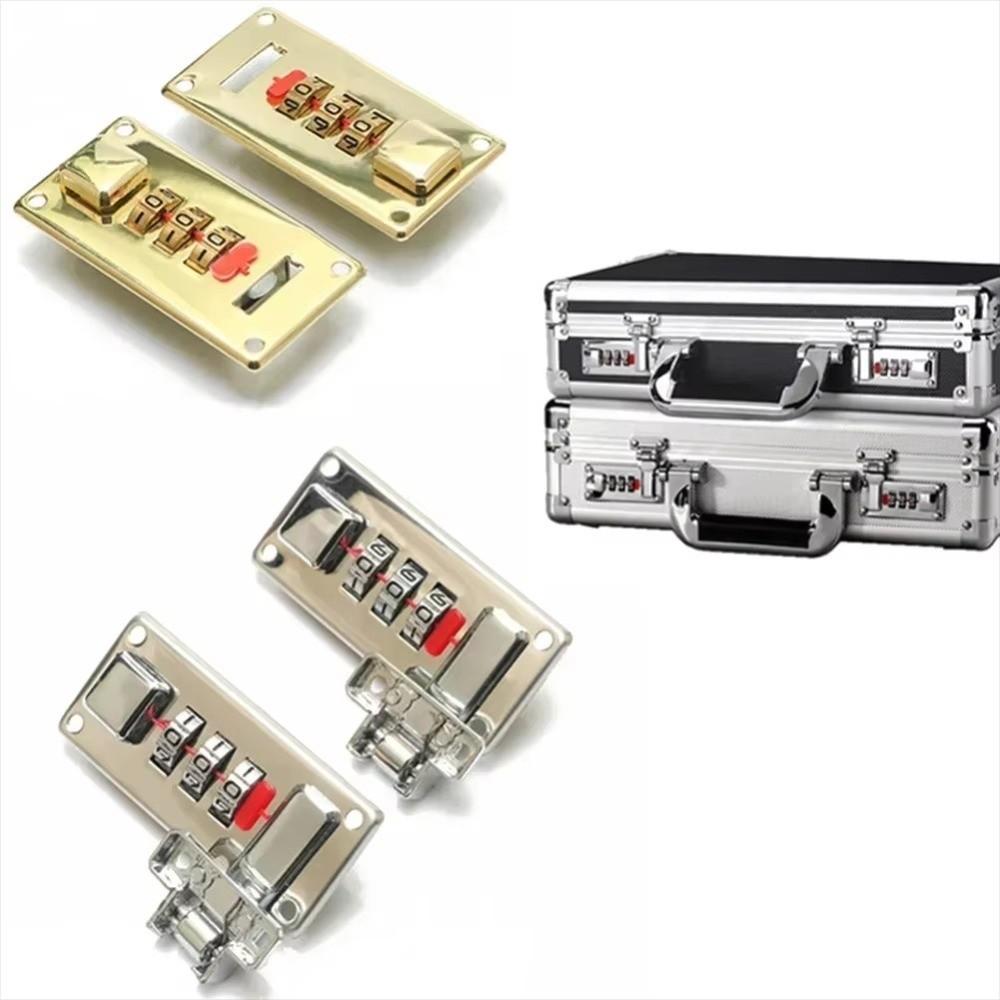 Keyless Luggage Lock 65 X 29mm Fixed Lock Home Hardware Accessories Combination Lock Jewelry Box