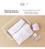 Zippered Mesh Laundry Bag Polyester Laundry Wash Bags Coarse Net Laundry Basket Laundry Bags for Washing Machines Mesh Bra Bag