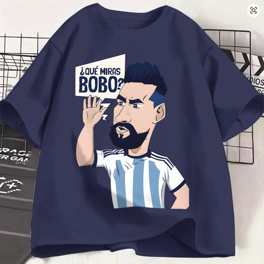 Unisex Que Miras Bobo T Shirts Meme Pure Cotton Clothes Fashion Short Sleeve Round Collar Tee Shirt New Arrival Tshirts