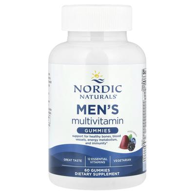 Multivitamin-Gummibärchen für Männer, Beerenmischung, 60 Gummibärchen