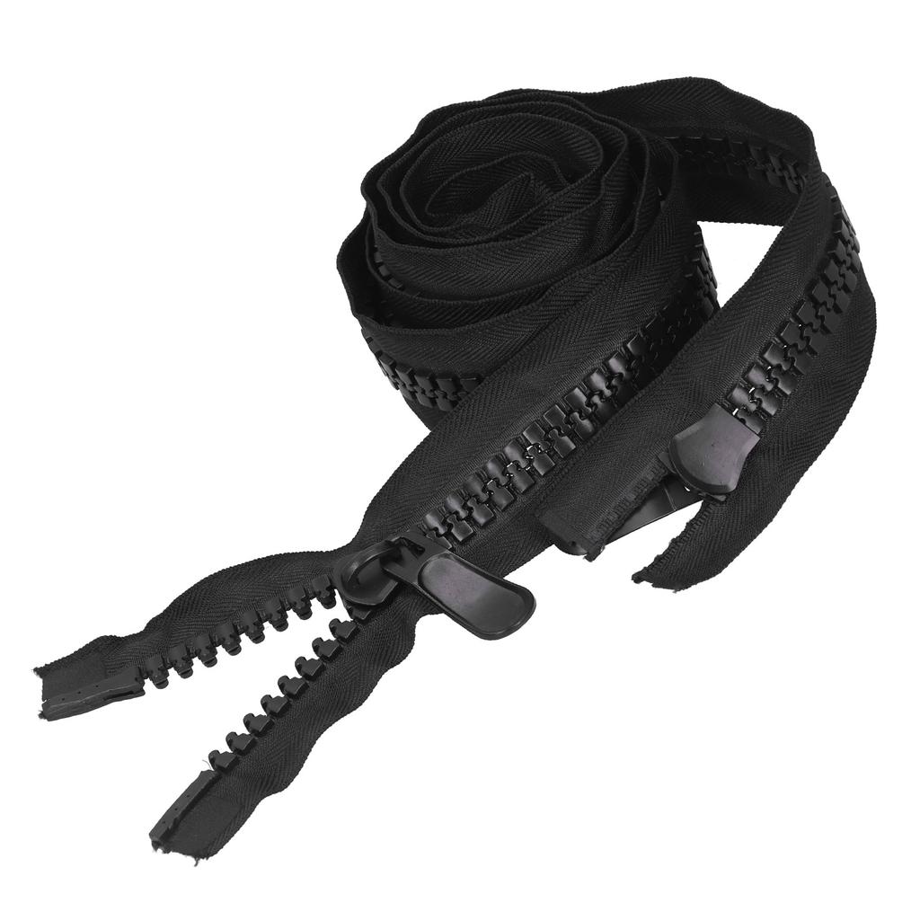 Plastique Dur Polyester Très Grande Fermeture Éclair Ouverte pour Couture DIY Mercerie Artisanat Sacs Tentes120CM