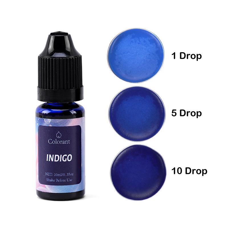 18 Colors 10ml Liquid Dye Candle Resin Pigment Colorant Resin Soy Wax Dye for DIY Candle Soap UV Epoxy Resin Mold Crafts Making