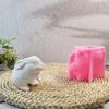 3D Hasenformen Gussformen Gipsformen Tier Silikonform Epoxidharzformen Ornamentformen Gussformen