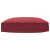 Cushion Burgundy 80 x 80 x 12 cm Oxford Fabric