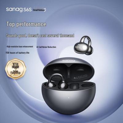 SANAG S6S Open-Ear Clip-on Bone Conduction Bluetooth Earbuds
