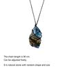 Labradorite Necklace for Women Moonstone Sunstone Pendant & Necklace Divination Spiritual Meditation Buddha Yoga Jewelry