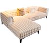 Non-Slip Rabbit Plush Winter Sofa Cushion & Tatami Blanket
