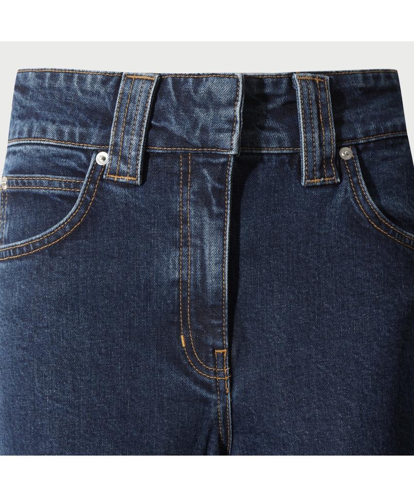 IROWOMEN Abriel Wide Denim Pants - Blue