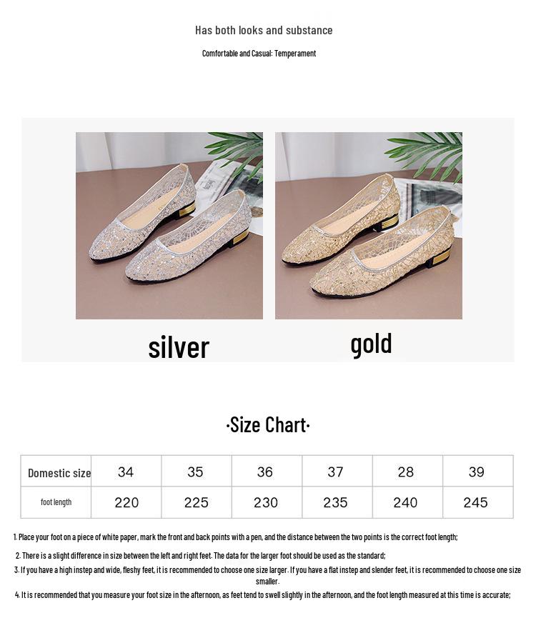 Korean Style Women's Breathable Flat Slip-On Mesh Shoes