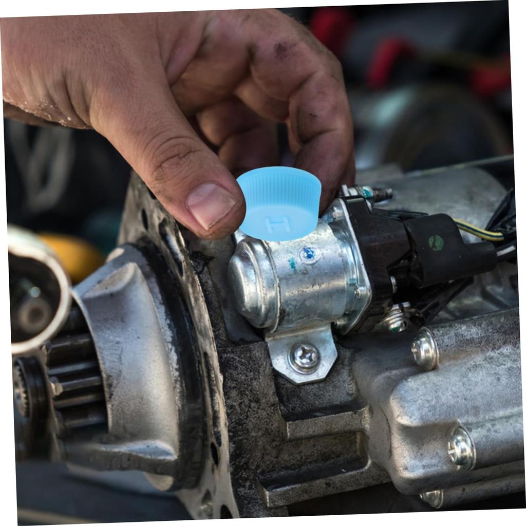 PENIKOKO 20 Pcs Air Conditioning Valve Core Dustproof Cap for High Pressure Low Pressure Automotive Air Conditioner Compatible