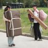 With Handle Quilt Storage Bag Large Capacity Moving Luggage Bag Premium Clothes Storage Bins  Home