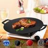 Korean Grill Pan with Nonstick 7-Layer Coating,11.8" /13.38" Aluminum BBQ Griddle for Induction, Gas Stove, Indoor and Outdoor