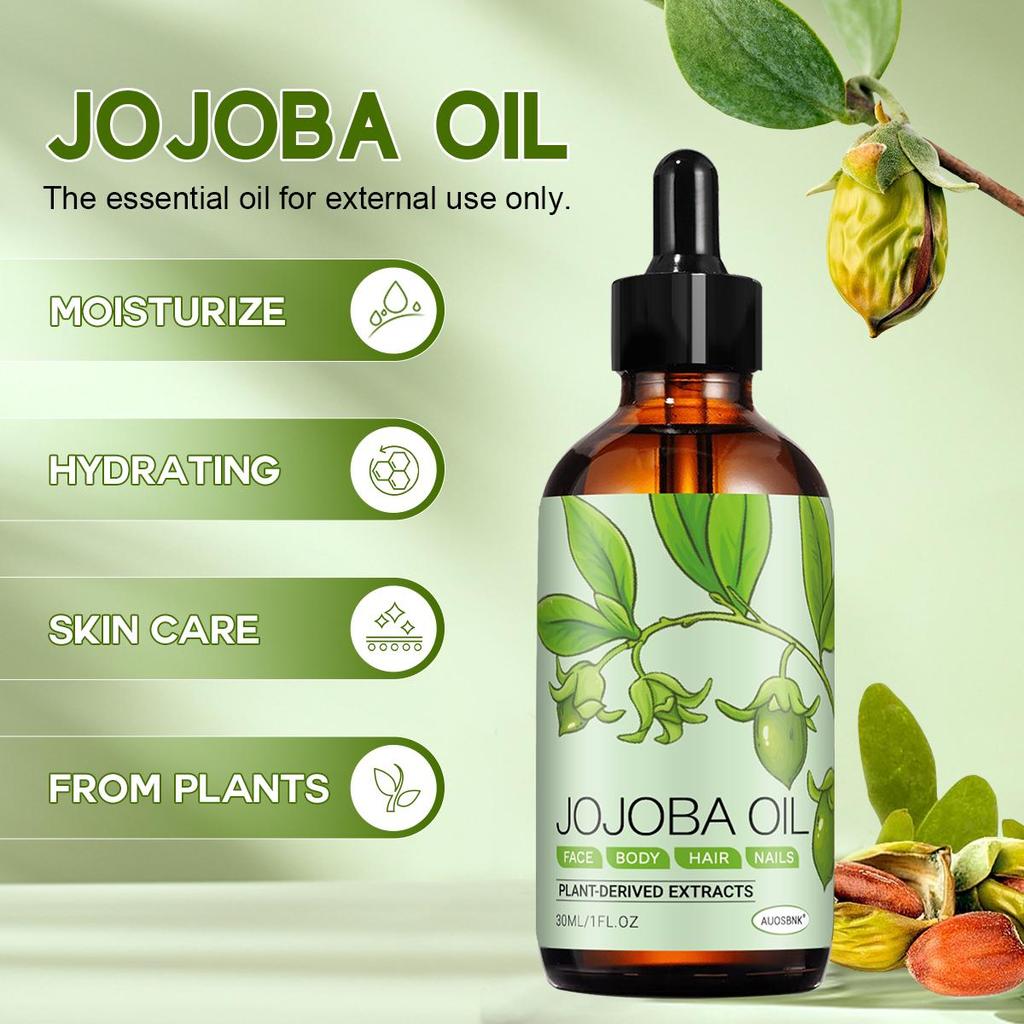 7 Types Of Fragrant Essential Oils(30ml), Face Oil, Has Anti-Aging Function, Include Jojoba, Mint, Tea Tree, Neem, Castor, Olive, Rosemary,
