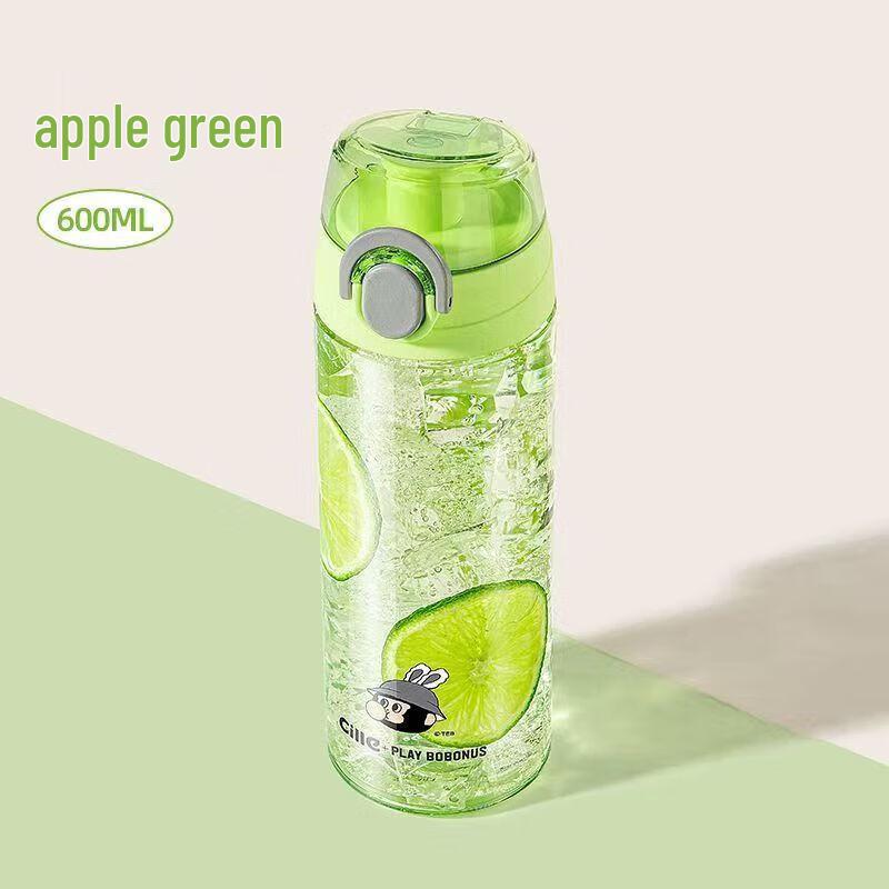 Cille Bobo Monkey Glass Liner Water Bottle