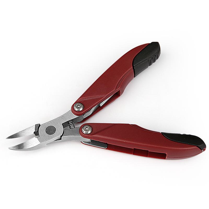 

Складные плоскогубцы «Орлиный клюв» из нержавеющей стали, ножницы для удаления ногтей с инкрустацией ногтевых пазов, портативное хранение, складные плоскогубцы «Орлиный клюв» average size