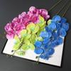 Long Stem 9-Head Phalaenopsis Orchid Artificial Floral Decoration for Weddings and Home