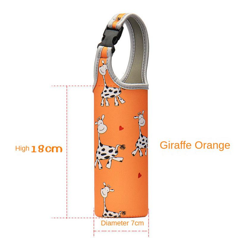 Urijk Water Bottle Case Sleeve Sports Insulation Water Bottle Covers Pouch With Strap Portable Cellphone Holder Bottle Bag