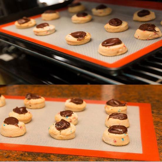 Tappetino in Silicone per Impastare Tappetino da Forno Tappetino per Pasticceria Argilla Foglio Rivestimento Antiaderente Piatto