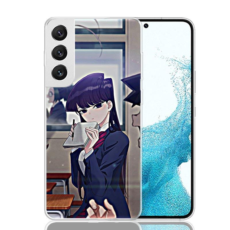 Komi Can't Communicate Case Phone Cover for Samsung Galaxy S24 S25 Ultra S23 Plus S22 + S21 S20 FE S10 S25Plus Trend Fundas S24