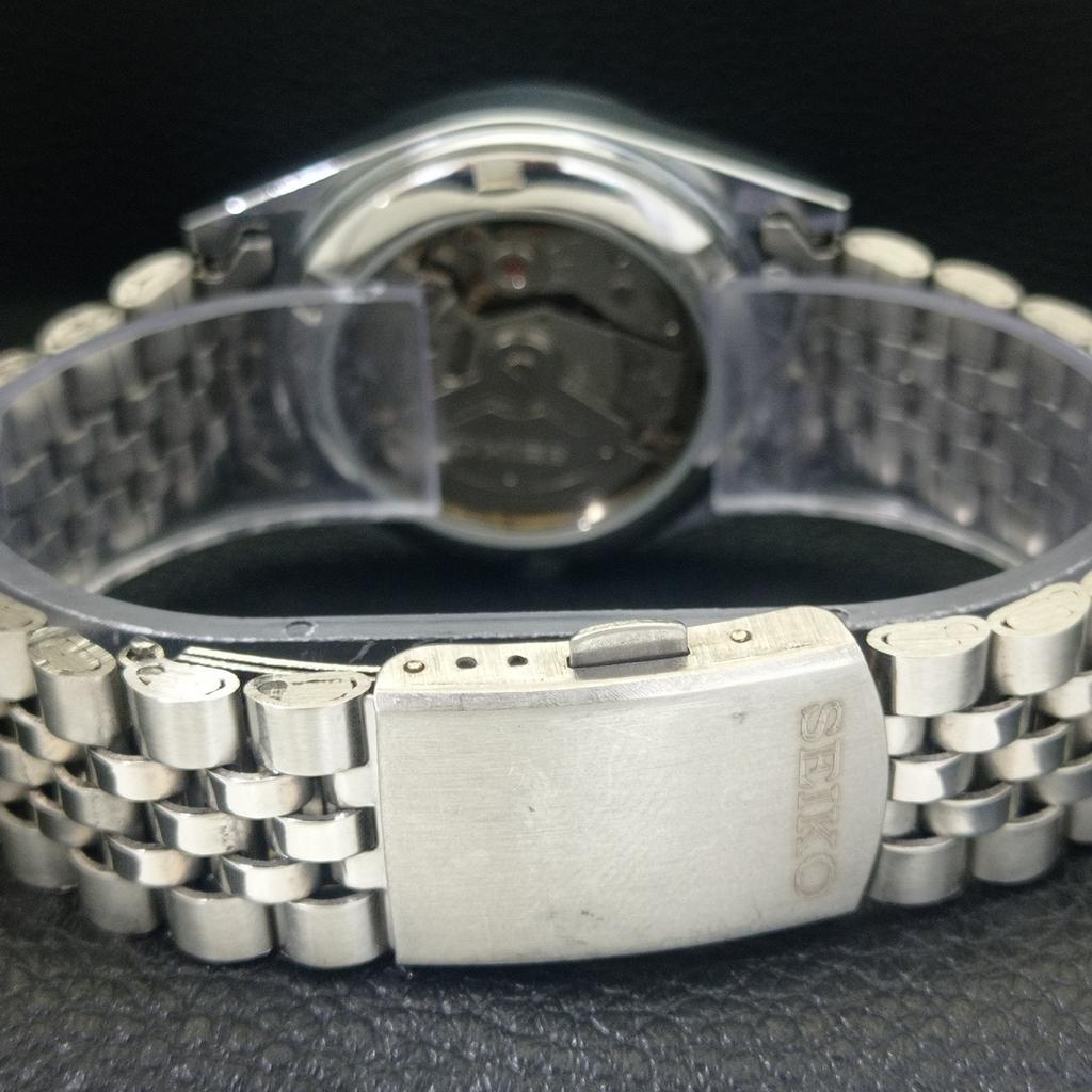 JAPAN VINTAGE REFURBISHED SEIKO 5 AUTOMATIC ROMAN FIGURE MENS WATCH a442096-1