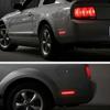 Getönte Linse Rote LED Seitenmarkierungsleuchte Rückseite Reflektorlampe Für 05-09 Ford Mustang