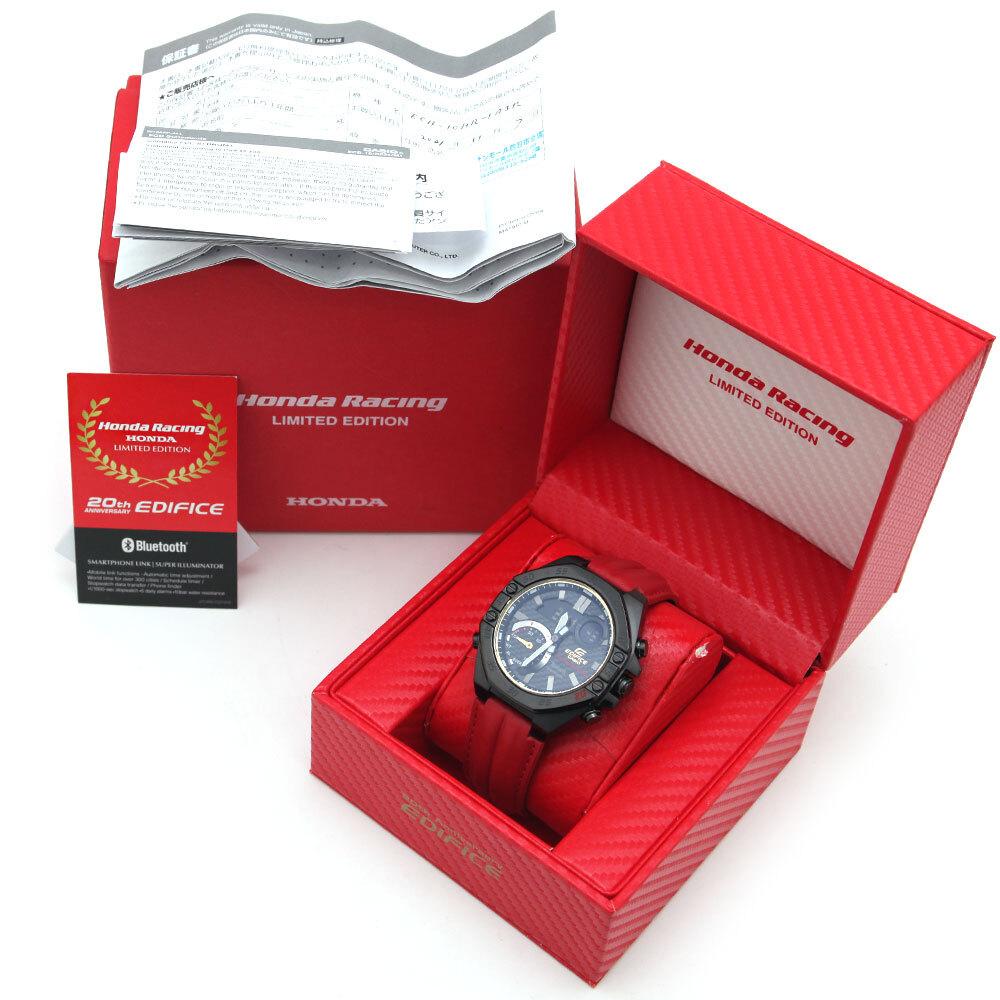 CASIO D Edifice EDIFICE 20th Anniversary Series Honda Racing Collaboration Watch ECB-10 ECB-10HR-1ALR (Battery Operated)