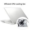 Replacement CPU Cooling Fan Notebook Coolers Metal Heat Dispersion Fan for 17-BY 17T-BY 17-CA 17Z-CA Gaming Laptop