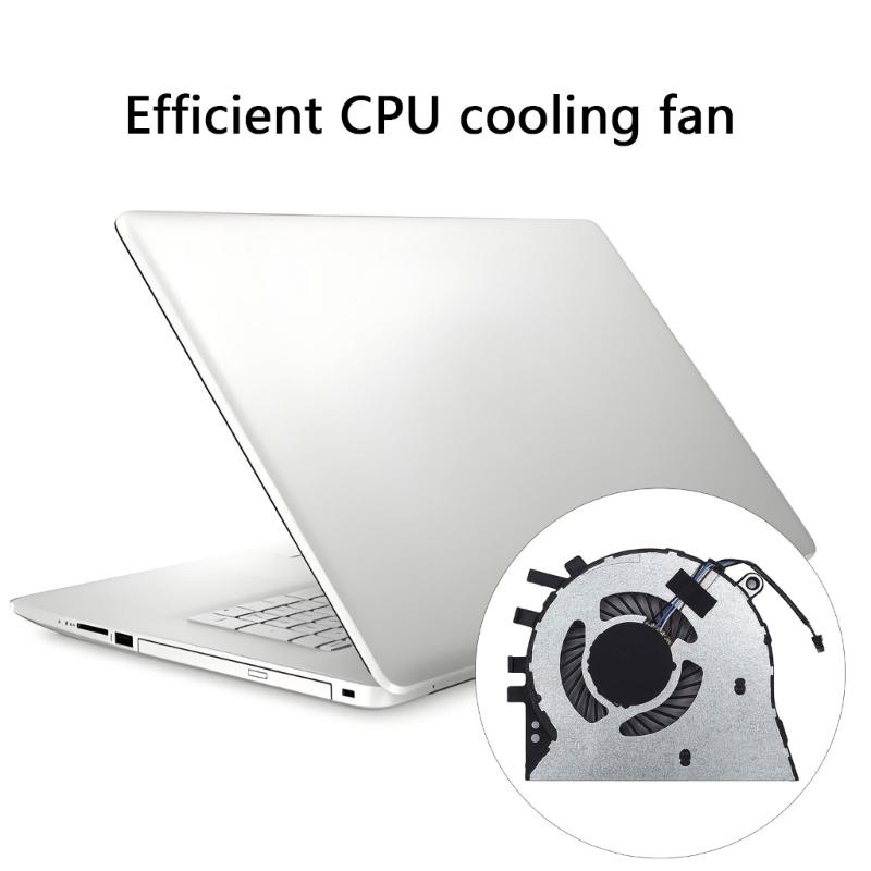 Replacement CPU Cooling Fan Notebook Coolers Metal Heat Dispersion Fan for 17-BY 17T-BY 17-CA 17Z-CA Gaming Laptop