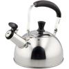 Pearl Metal Whistling Mini Kettle, 1.0L, Induction Compatible, Stainless Steel, Compact, HB-2202
