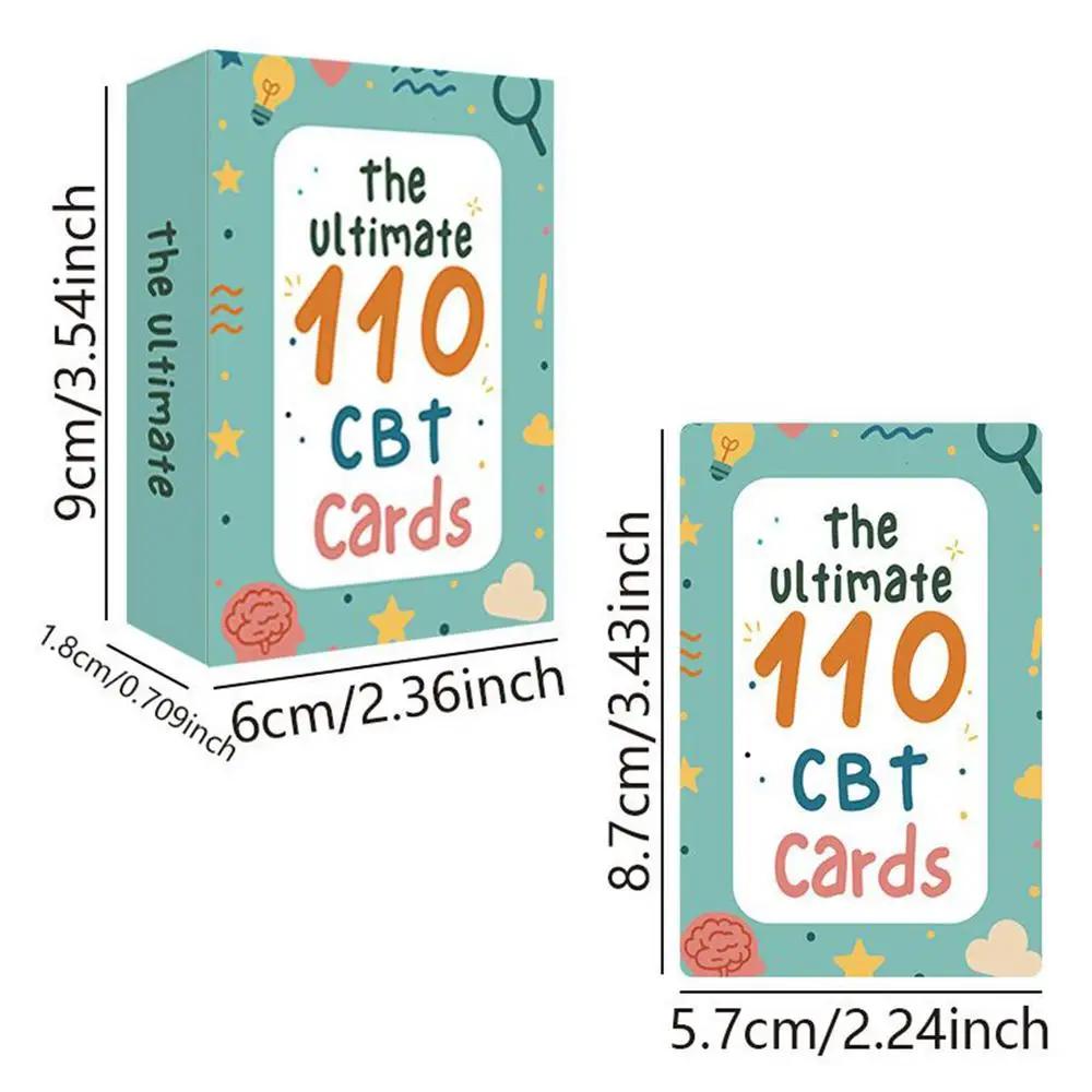 

Mindfulness cards 55 cards containing 110 suggestions for action, cognitive behavior cards, personal emotional management