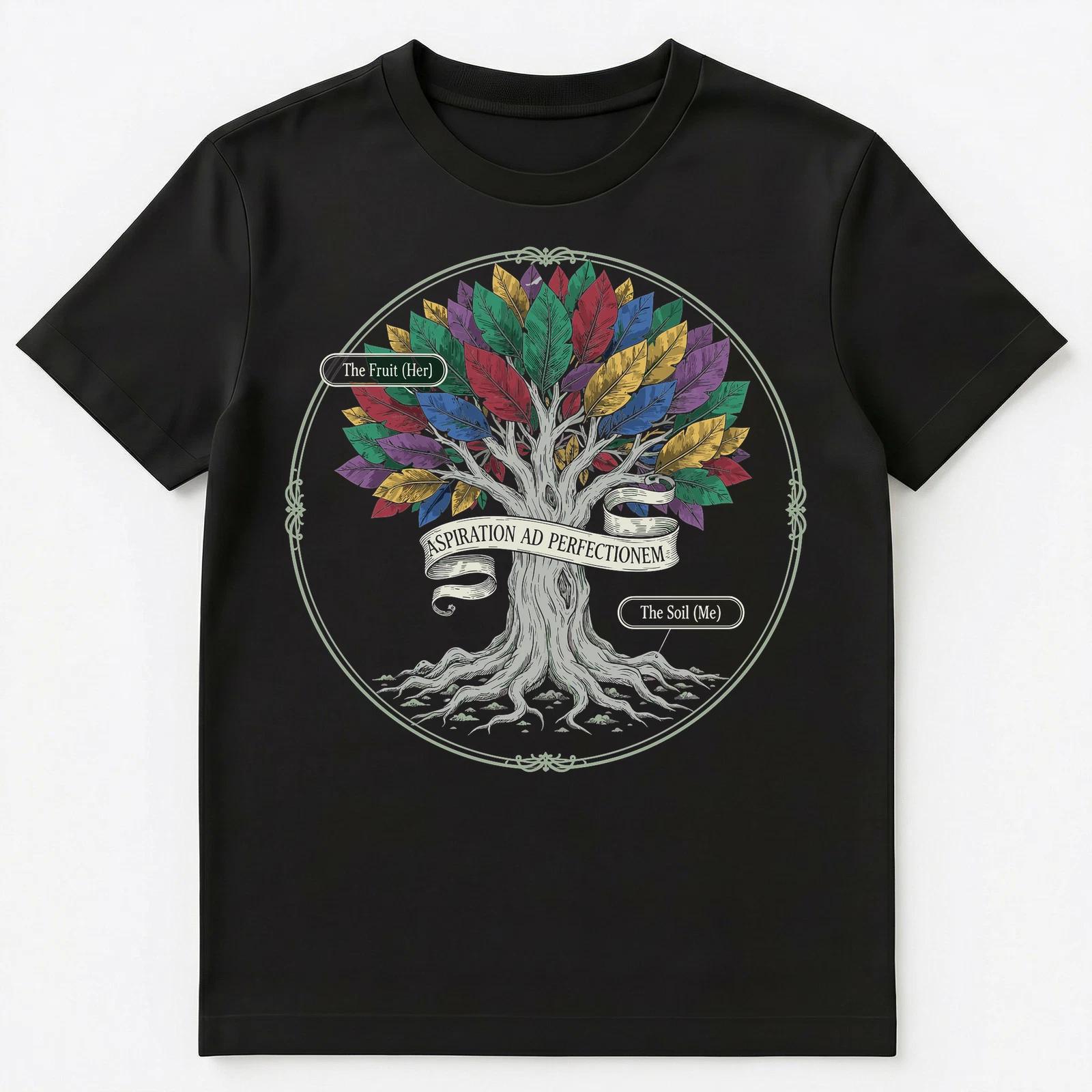 

Partner Support Aspiration Perfection Relationship Metaphor Unisex T-Shirt S