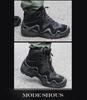 Bottes d'extérieur imperméables de combat et tactiques pour hommes pour la randonnée, le cyclisme, la pêche et l'alpinisme.