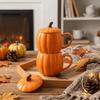 Kubek Halloweenowy Dynia 320ml Pomarańczowy Kubek na Napoje Naczynia do Picia Kubek na Mleko Popołudniowa Herbata