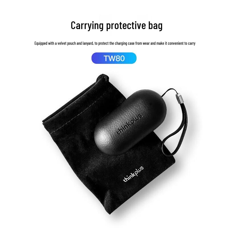 Lenovo thinkplus TW80 True Wireless Bluetooth Earbuds (CN version)