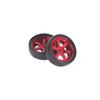 1/18 Remote Control Drift Car Upgrade Tires 4PCS With Metal Rims For Enhanced Control And Stability Driving Experience