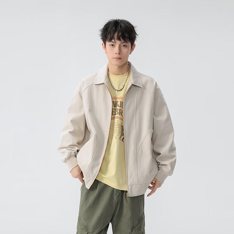 Herren Chutang American Retro Gewaschene Baumwolle Workwear Jacke