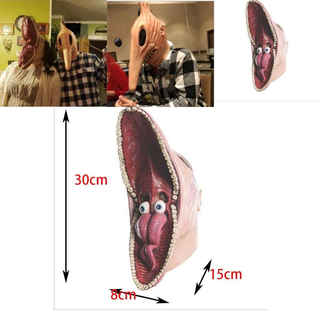 Erwachsene Beetlejuice Barbara Adam Monster Maske Halloween Maskerade Party Cosplay Kostüm