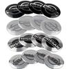 4Pcs 56 60MM Car Emblem Wheel Hub Caps Stickers Hubcap Badge Decals For Nissan Nismo X-trail Almera Tiida Patrol Teana J32 GTR