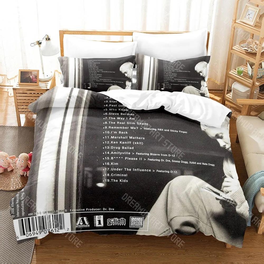 3D Print THE WAY I AM(Eminem) Bedding Set Single Twin Full Queen King Size Bed Set Adult Kid Bedroom Duvetcover Sets