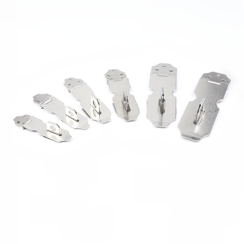 Stainless Steel 4-Inch Lockable Cabinet/Drawer Latch with Thickened Buckle
