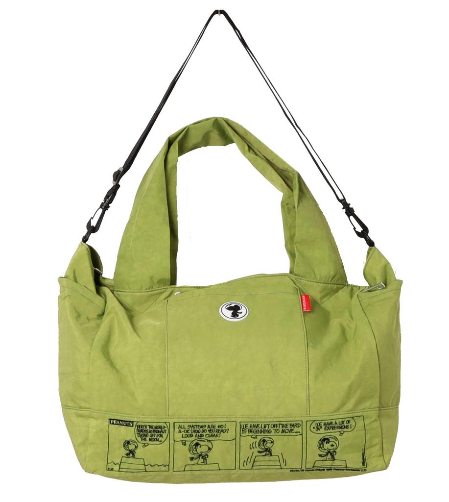 Shoulder Large Diagonal 2way Snoopy Light Shoulder 2way Tote Boston Mother Peanuts Zucchero Present 62082 [ZUCCHERO] Women's Bag, Capacity, Travel,