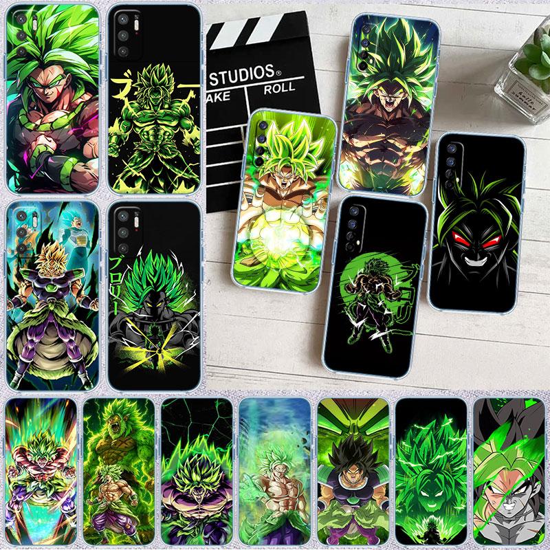 Dragon Ball BROLY Transparent Phone Case for Motorola Moto Edge 20 30 40 50 S30 Fusion Ultra Pro Neo Lite