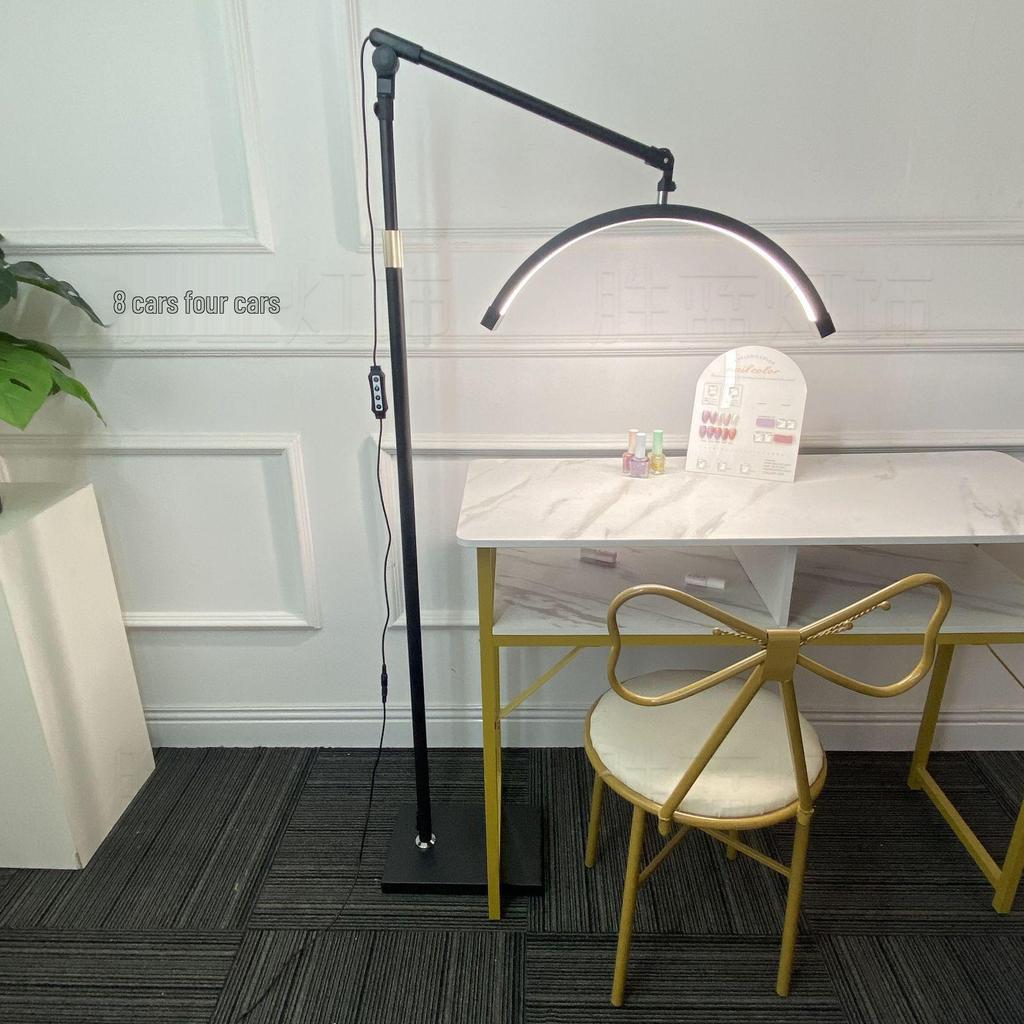 Półokrągłe światło kosmetyczne w kształcie litery U do przedłużania rzęs, makijażu permanentnego brwi i zdobienia paznokci